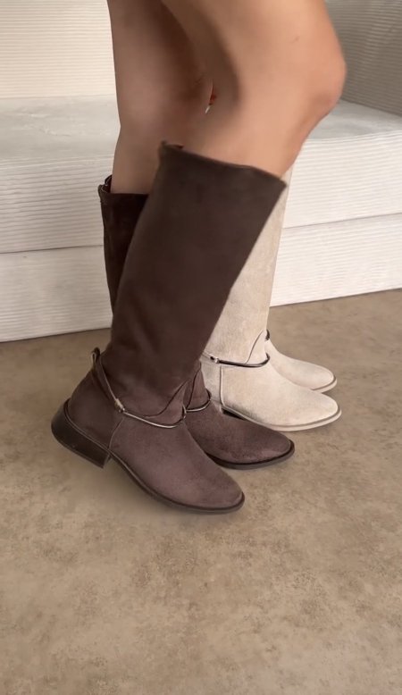 جزمة شمواه للركبة