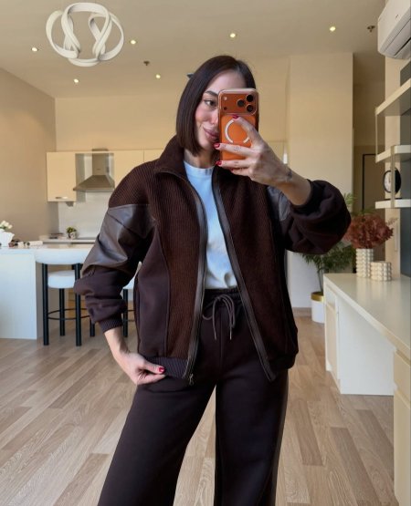 طقم فوتر تقيل مع صوف وجلد