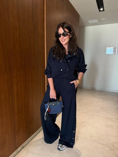 طقم كاجوال عملي بقبة عالية