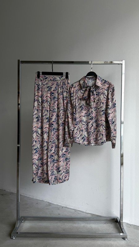 Summer Soft Satin set