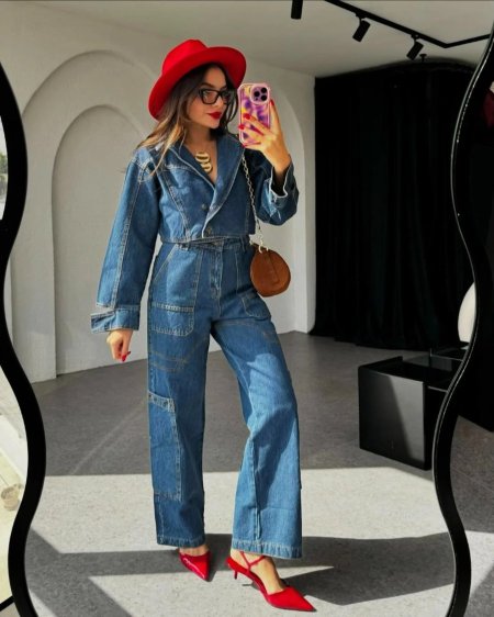 طقم دينم كلاسيك