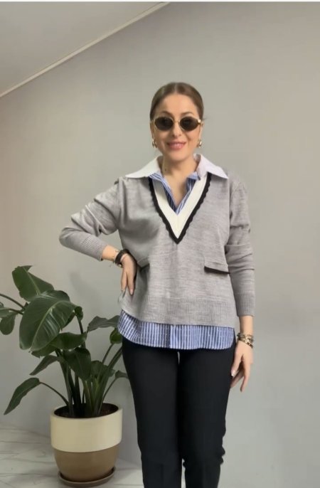 بلوزة ربيعي🌷