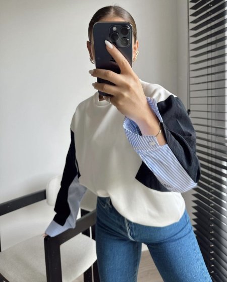 بلوزة ربيعي🌻