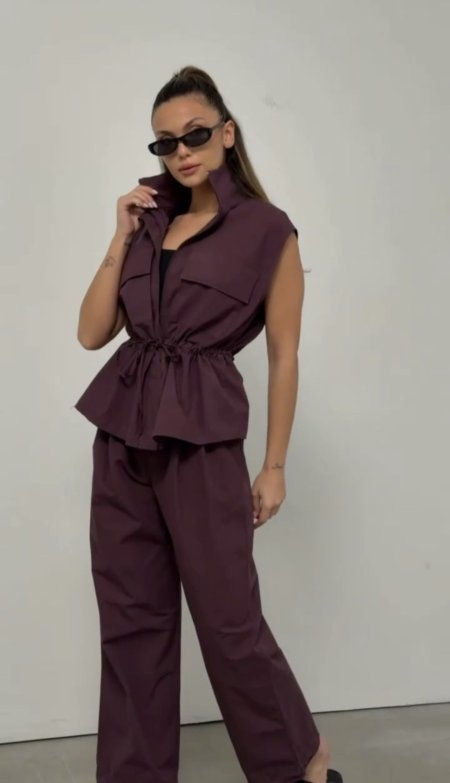 طقم فيست مع زمة ع الخصر