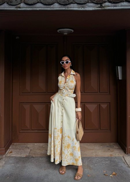 فستان صيفي مميز 🌼