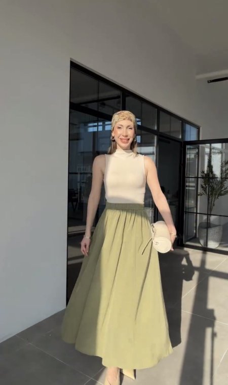 تنوره صيفي انيقة 🌸