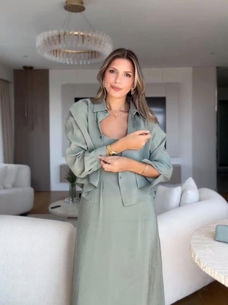 فستان قطعتين 