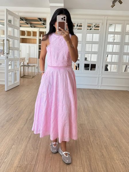 طقم تنورة مع فيست