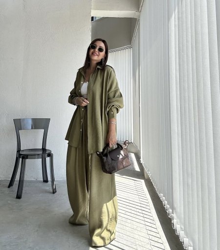 طقم صيفي واسع 