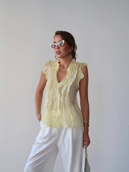 قميص فيست شيفون