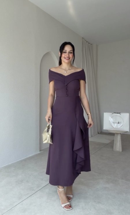 فستان سهره ناعم وانيق