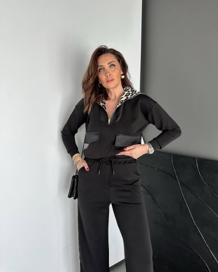 طقم “نوار ليوبارد” – Noir Leopard