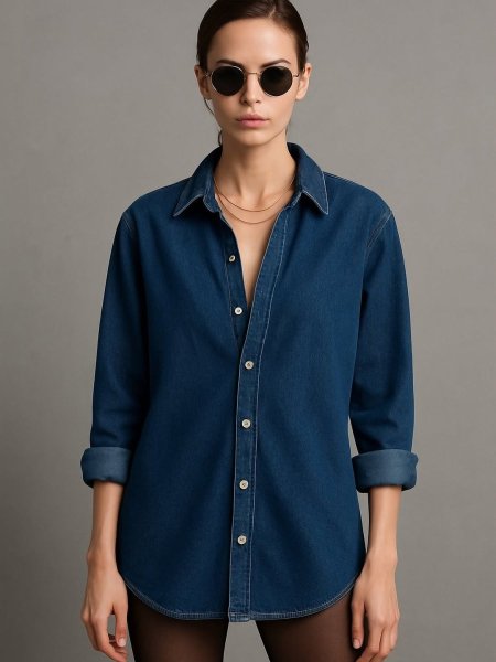 قميص “دينم كلاسيك”