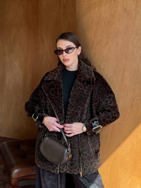 معطف ليوبارد إيليغانس – Leopard Elegance Coat
