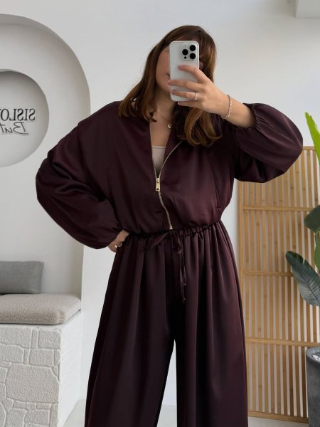 Heavy Satin Flow Set طقم ساتان انيق