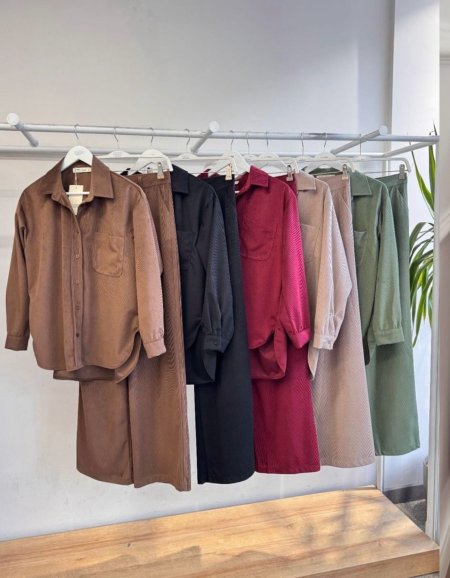 ✨ طقم مخملي