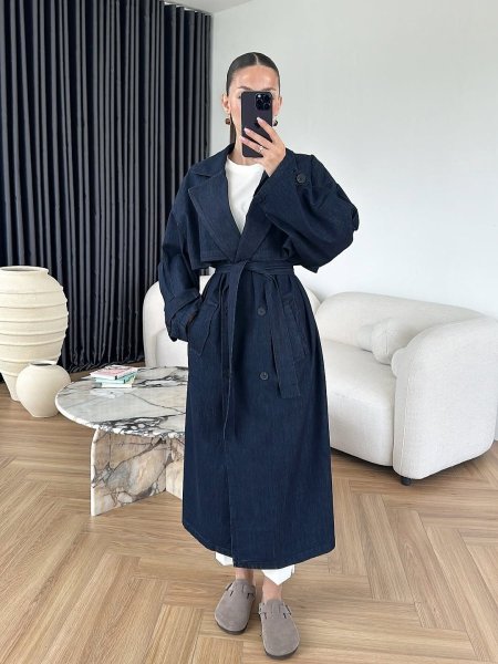 ترانش كوت جينز