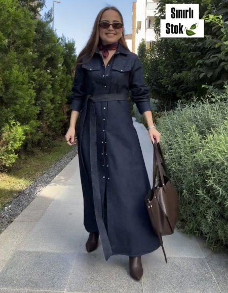 فستان جينز انيق