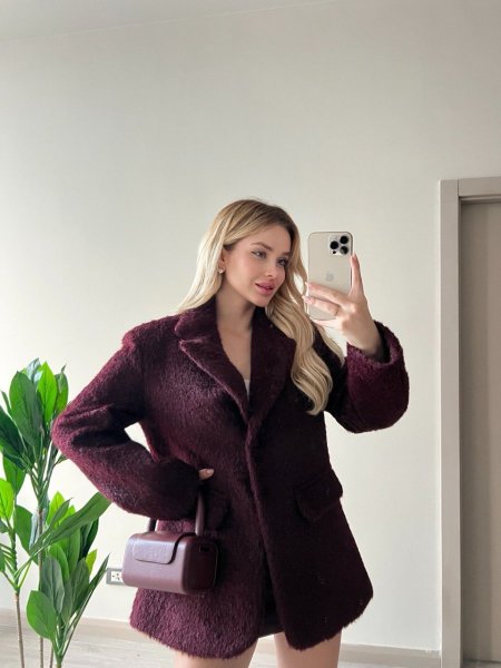 جاكيت فرو أنيق